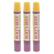 Burts Bees Burts Bees Lip Shimmer - Watermelon by Burts Bees for Women - 0.09 oz Lip Shimmer - Pack of 3