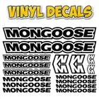 Mongoose Vinyl Bike Frame Decals - Waterproof Vinyl - 29cm