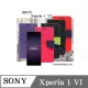 皮套 SONY Xperia 1VI 經典書本雙色磁釦側翻可站立皮套 手機殼【愛瘋潮】