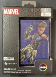 Seagate FireCuda External Gaming Hard Drive 2TB HDD [ Black Panther Shuri ] NEW