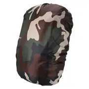 20-28L Waterproof Rucksack Cover, Backpack Rain Cover, S, Classic Camo