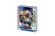 My Hero Academia Reach For It A5 Notebook (Blue/Red) (One Size)