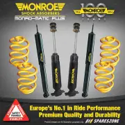 Monroe Shock Absorbers & King Lower Springs for Holden HZ RTS 6 CYL 8 CYL SEDAN