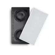 Proficient PAS-HRSIW8-CAB Signature Dual 8" (200mm) In-Wall Subwoofer White New