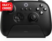 Ultimate Bluetooth Controller with Charging Dock for Switch Windows Black