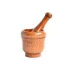 Wooden Mortar and Pestle Set,Mortar and Pestle Wood Wooden Mortar Pestle3780