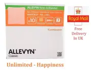 ALLEVYN Non-Adhesive 10cm x 10cm Advanced Foam Wound Dressings - Pack of 10