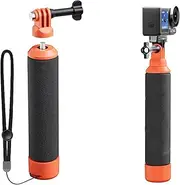 ZLiT Floating Handle Grip for DJI Action 5 Pro/4/3 for Insta360 X5/X4/X3 Hero 8/9/10/11/12 Action Camera,Waterproof Floating Hand Grip Monopod Pole Stick