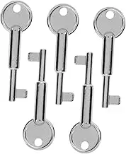 GETAJGHSD Emergency Stop Button Key 5pcs Metal Stop Button Keys Replacement Switch