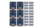 King C. Gillette Neck Razor blade refills - 18 pack