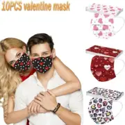 ✨10PC KF94 4 Layers Adult Face Mask Non-Woven Protective 3D Valentine Masks