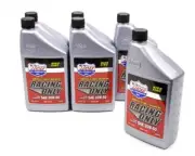 Semi-Synthetic 20W50 Racing Oil - 6 Pack of 1 Qt Bottles, Lucas Oil