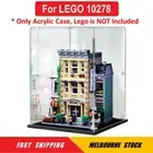Display Case for LEGO 10278 Creator Expert Police Station Storage Dust Proof