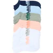 adidas Assorted 6-Pack Superlite No-Show Socks in Glow Pink/Night Indigo/blue at Nordstrom, Size Medium