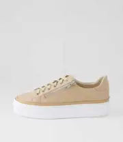 New Mollini Chessy Stone Leather Suede Sneakers Womens Shoes Casual