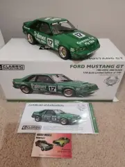1:18 Classic Carlectables Ford Mustang GT #17 Dick Johnson 1985 ATCC 2nd place