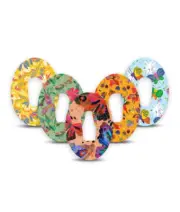 ExpressionMed Dexcom G6 Rainbow Butterfly Variety Pack