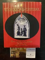 waterford crystal christmas tree ornaments vintage