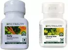 Amway Nutrilite Daily Multivitamin - 30 Tablet And Cherry Iron - 90 Tablet