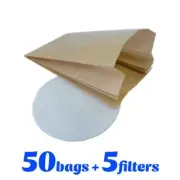 50X PULLMAN PV14 Commander PV900 HAKO Rocket Shadow Backpack Vacuum Cleaner Bags
