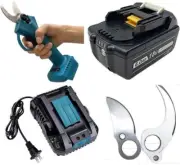 Pruning Shears Scissors HAS01-BL Set (Main Battery Charger Blade) 100VAC