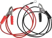 BUGUUYO Replacement Jumper Cable Clamps 2 Pack Jumper Cables with Battery Clip Sturdy Clamp for Car Battery