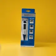 Best Med Instant Flexible Digital Thermometer, Flex Tip, Waterproof, Fever Alarm