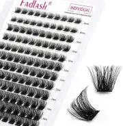 Lash Clusters DIY Eyelash Extensions Clusters Lashes D Curl 0.07 Natural...