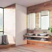 Tragacete Indoor LED Mirror Light in Chrome or Black