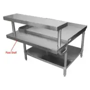 BK Resources EQ-PS18 Stainless Steel Adjustable Plate Shelf fits WQ-WS18