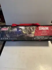 Coleman Sundome Camping Tent, 4 Person Dome Tent with Snag-Free Poles
