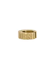 [Diesel] Diesel - Gold-Tone Stainless Steel Cuff Earring - Earrings - Unisex - Oro UNI Oro