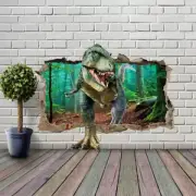 Smashed Wall Arts Self Adhesive Wall Decals Wall Stickers Dinosaur Wall Mural