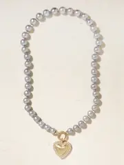 [Storrow] Storrow - Laney + Ezra 14-karat Gold, Pearl And Diamond Necklace - One size One size Gold