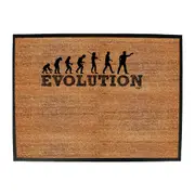 Evolution Darts - Funny Novelty Doormat Man Cave Floor mat
