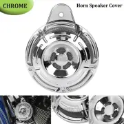 CNC Horn Speaker Cover Chrome For Harley Big Twin 1991-up Sportster XL 2007-up