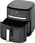 10L Digital Air Fryer with Touch Screen, 1700W, Viewing Window, 8 Preset Program