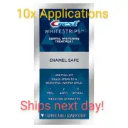 Crest 3D Noticeably White Enamel Safe Whitestrips, 10 Treatments - No Box
