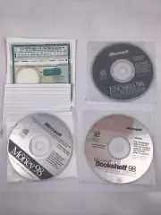 MICROSOFT WINDOWS 98 Money 98, Home Bookshelf 98 Encarta 98 with product Key NEW
