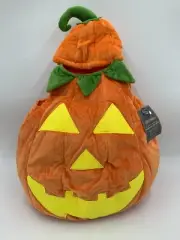Pottery Barn Kids Puffy Pumpkin Glow in the Dark Halloween Costume 4 - 6 #431