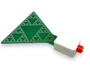 Electroculture fractal antenna module for enchanced plant growth