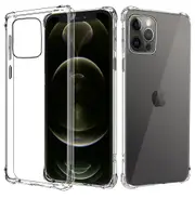 For Apple iPhone 12 Pro 6.1 inch Crystal Clear Case Shockproof Tough Air Cushion Gel Clear Transparent Heavy Duty Case Cover