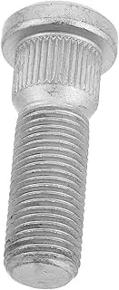 Tire Screws Car Accesories Tires Wheel Threaded Lug Threaded Car Bolt Tire Lug Accessory Lug for Car Lug Bolt Serrated Tire Serrated Car Metal Silver