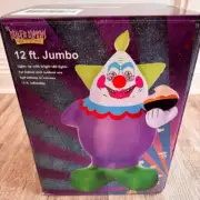 New 12 Ft. Killer Klowns from Outer Space Jumbo Inflatable Halloween Decoration