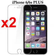 x2 Anti-scratch 4H PET film screen protector for Apple iphone 6 6s PLUS front