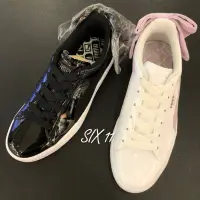 在飛比找蝦皮購物優惠-@SIX@PUMA BASKET BOW SB Wn 漆皮 