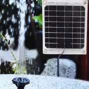 US Solar Water Pump 5V 10W Monocrystalline Silicon IP65 Waterproof Solar Powered