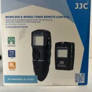 JJC Timer Remote Control Shutter Release for Panasonic Lumix S9 G100D Camera