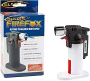 Blazer 189-9277 Firefox Mini - Refillable Butane Torch - (White)