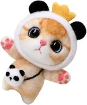 LOLIPPYY Plush Doll DIY Needle Felting Kit Fun Embroidery Art Craft for Adults Includes Wool Supplies Present for Panda